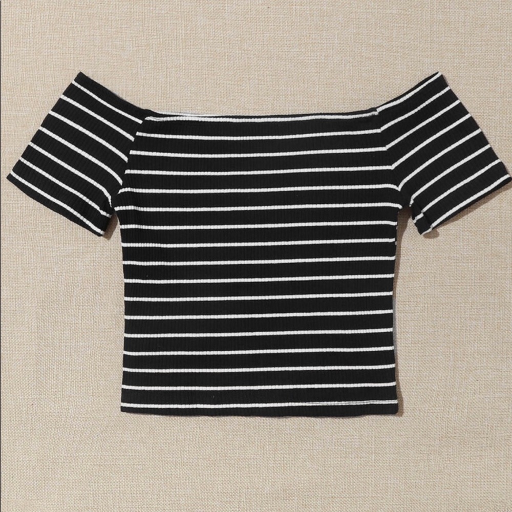 Forever 21 off the  shoulder crop top